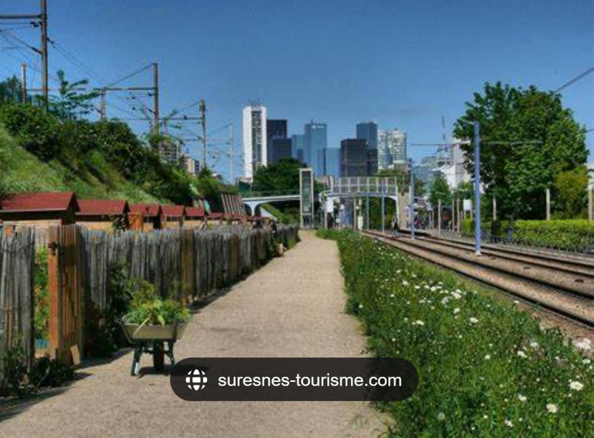 Charme Appartement Entier Pres Paris La Defense Nanterre ซูเรน ภายนอก รูปภาพ